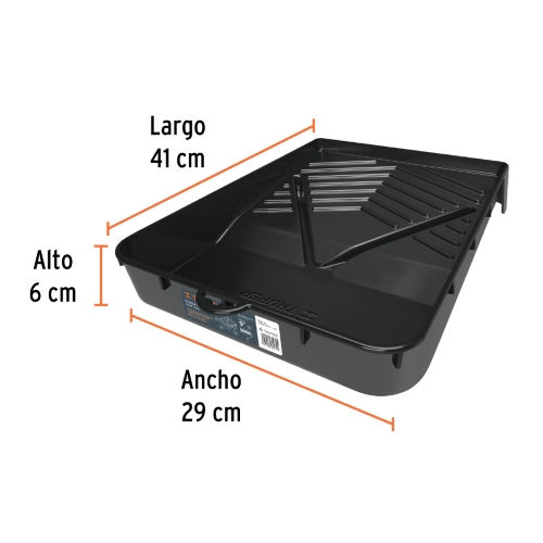 CHAROLA PLASTICA P/RODILLO .