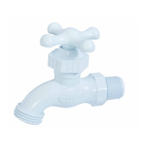 LLAVE P/MAGUERA 1/2" PLASTICO BCO. 0590