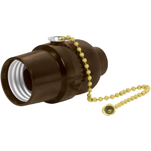 PORTALAMPARA BAQUELITA CON CADENA