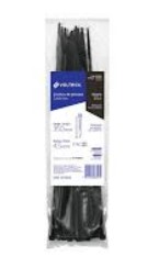 BOLSA DE CINCHOS NEGROS 25CM X 3.5 MM