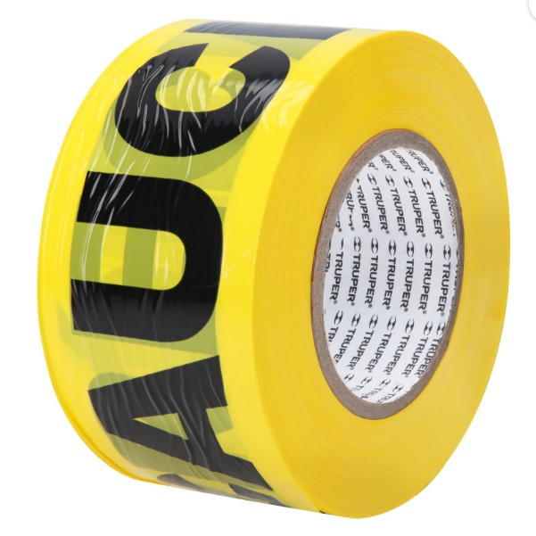 CINTA DELIMITADORA PRECAUCION 304.8M AMARRILLO