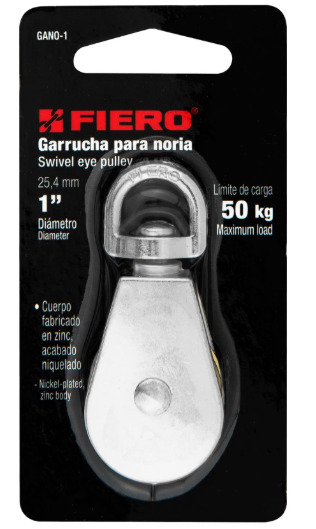 POLEA PARA NORIA 1" (GARRUCHA)