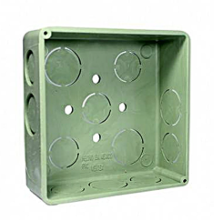 CAJA DE REGISTRO PVC S/TAPA 6X6