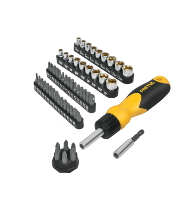 DESARMADOR TIPO MATRACA 35 PUNTAS