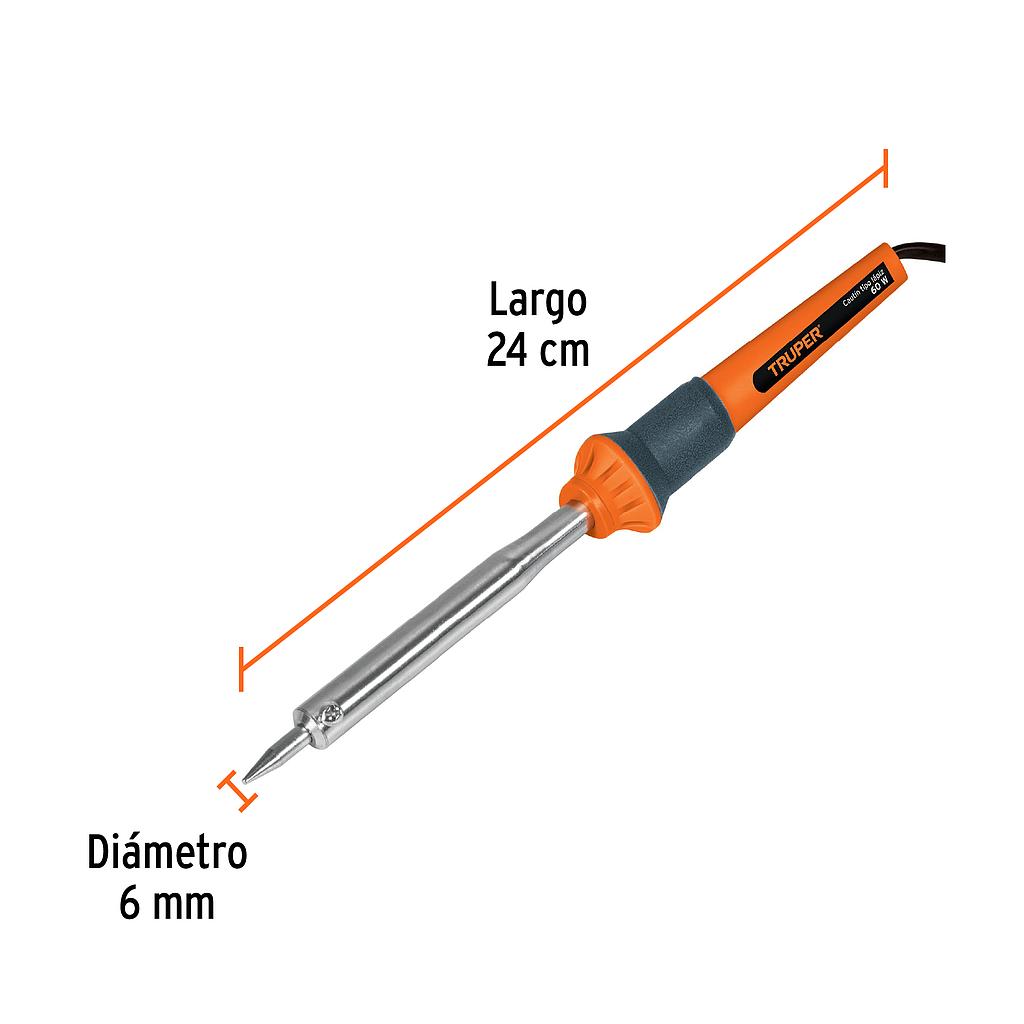 CAUTÍN 60 W TIPO LÁPIZ PARA TRABAJO PESADO, TRUPER