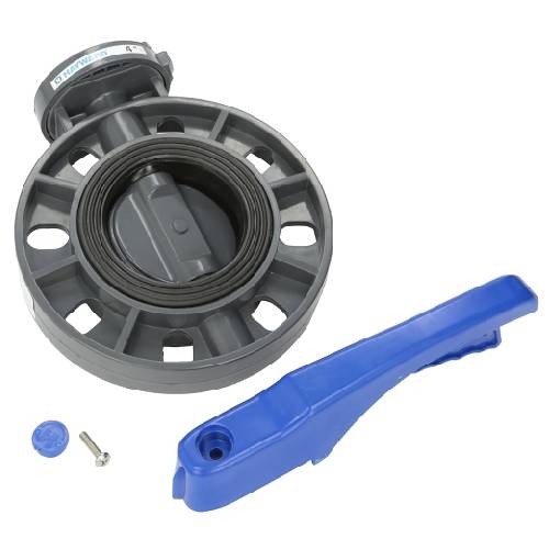 VAL MARIPOSA PVC 4"C80 HAYWARD ECONOMIC