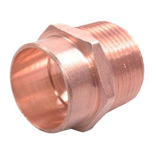 ADAPTADOR MACHO COBRE 1&quot;