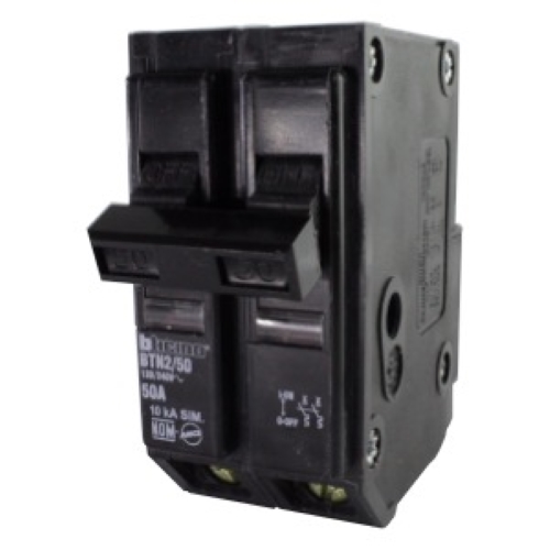 INTERRUPTOR BTN2/60 NEGRO BTPLU