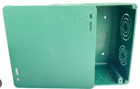 CAJA REGISTRO 4X4" (3/4") PAD C/TAPA