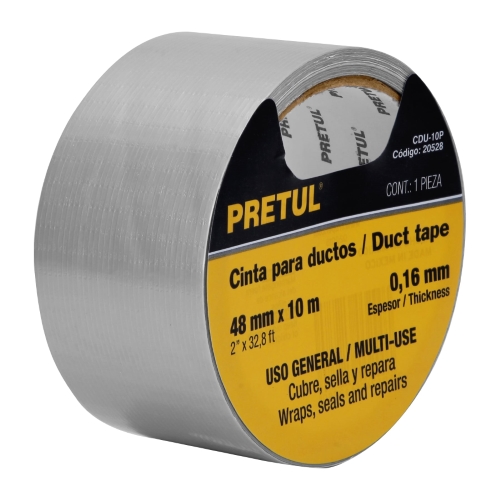 CINTA PARA DUCTO 10 MT PRETUL