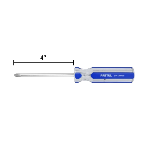 DESARMADOR CRUZ 1/4X4 MANG- PVC