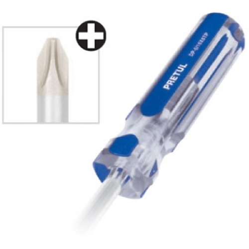 DESARMADOR CRUZ 1/4X6 MANG- PVC