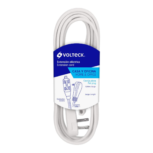EXTENCION 8 MTS BLANCA .
