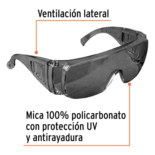 LENTE DE SEGURIDAD NEGRO