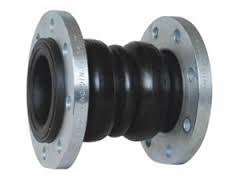 JUNTA DE EXPANSIÓN ELASTOMÉRICA  EPDM 12&quot; X 50 cms de L.T.(4 arcos std ) con bridas giratorias en acero al carbon ANSI 150 LBS