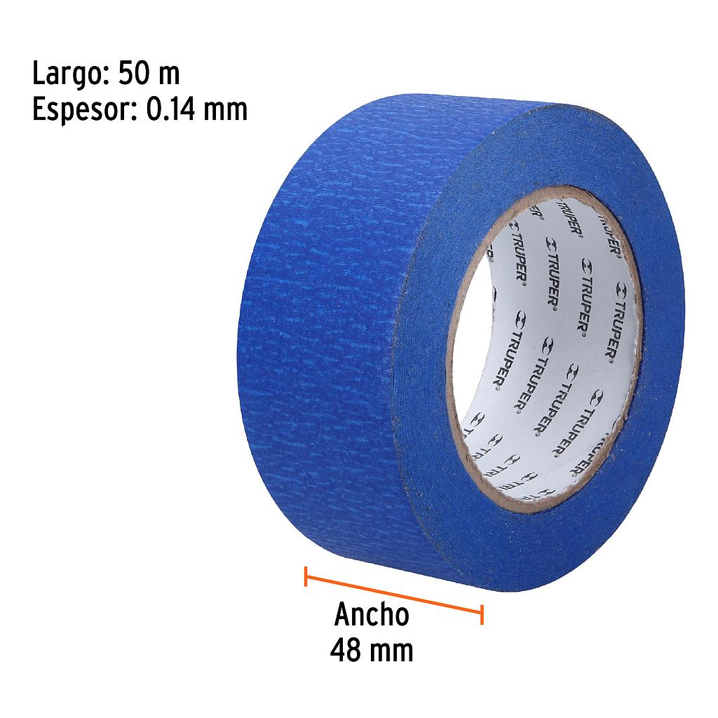 CINTA MASKING TAPE 2&quot; AZUL .
