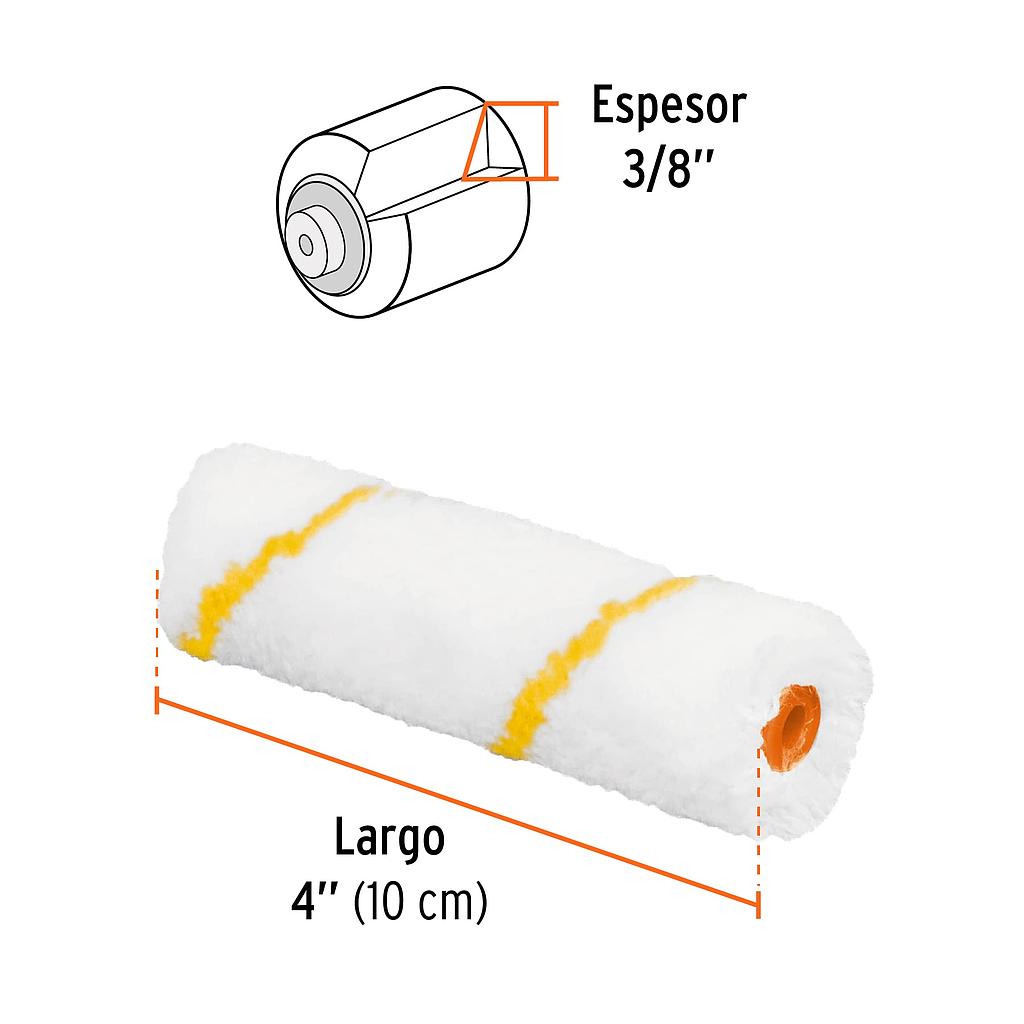 REPUESTO P/RODILLO ROPI-420N 4¨TRUPER