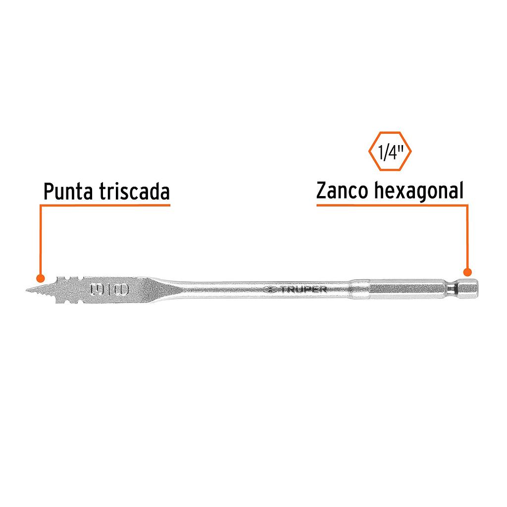 BROCA PLANA 3/8&quot;
