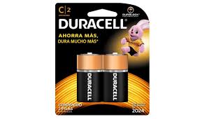 BLISTER CON 2 PILAS &quot;C&quot; DURACELL