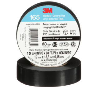 CINTA AISLANTE 19 X 18 VINIL NEGRO .