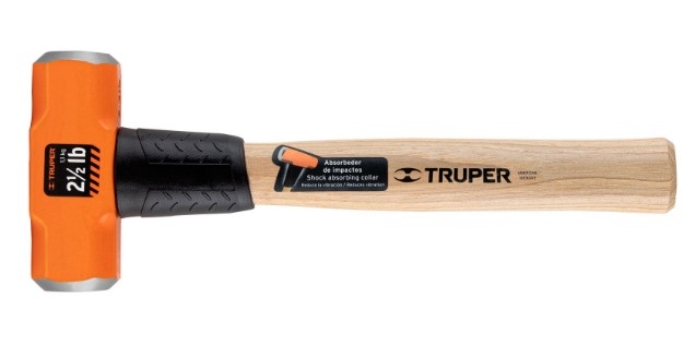 MARRO OCTAGONAL 2.5 lb MANGO DE MADERA 12"