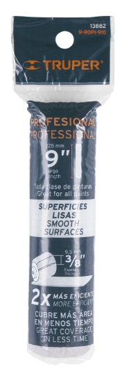 REPUESTO FELPA PARA RODILLO 9&quot;X3/8 SUPERFICIES LISAS