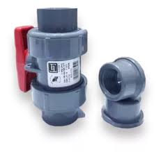 VALV. DOBLE UNION 1½&quot; CPVC KIT EPDM