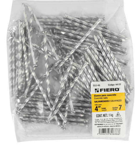 CLAVO PARA CONCRETO 4&quot;