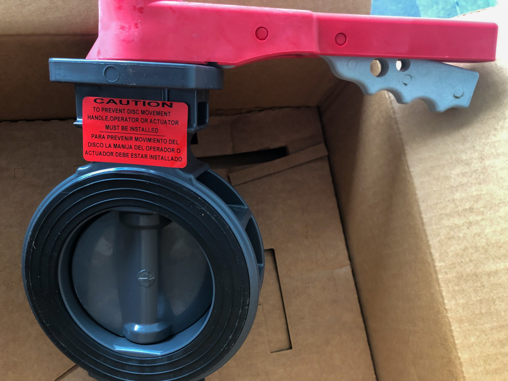 VALV. MARIPOSA 3&quot; TIPO WAFER EPDM CPVC SPEARS