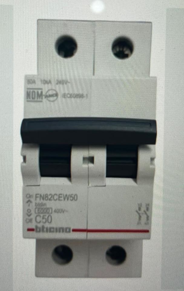 INTERRUPTOR FE2X50 CURVA BTICINO